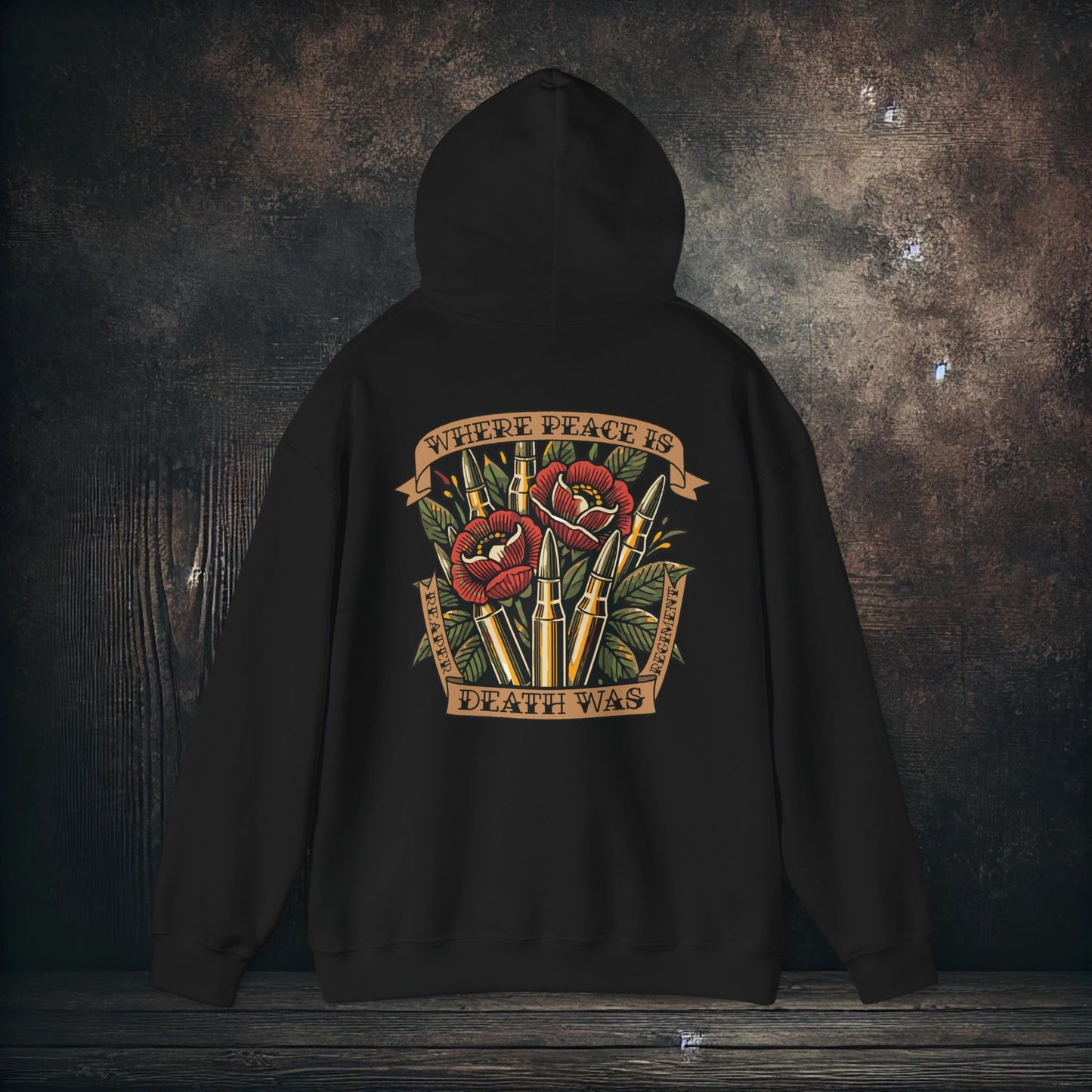 Where Peace Is, Death Was Hoodie